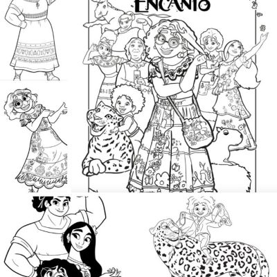 Best Free Encanto Coloring Pages