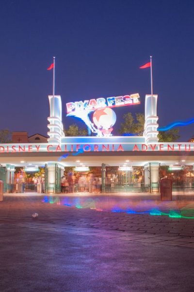 entrance to Disney California Adventure theme park
