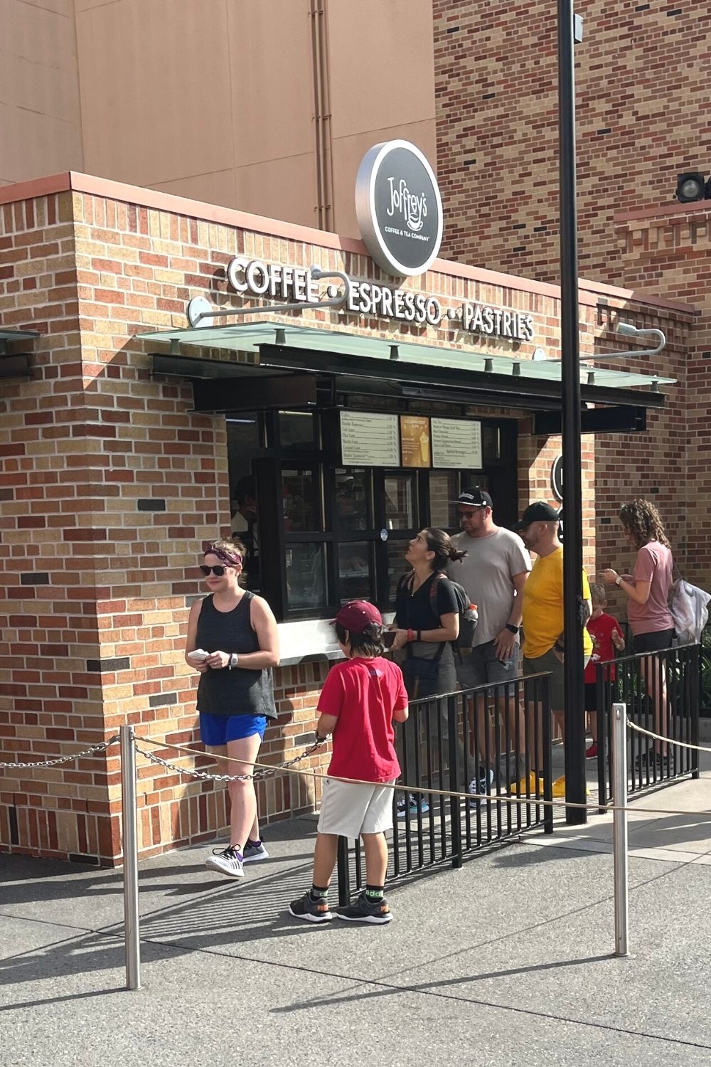 customers in line at a Joffrey's location within Disney's Hollywood Studios