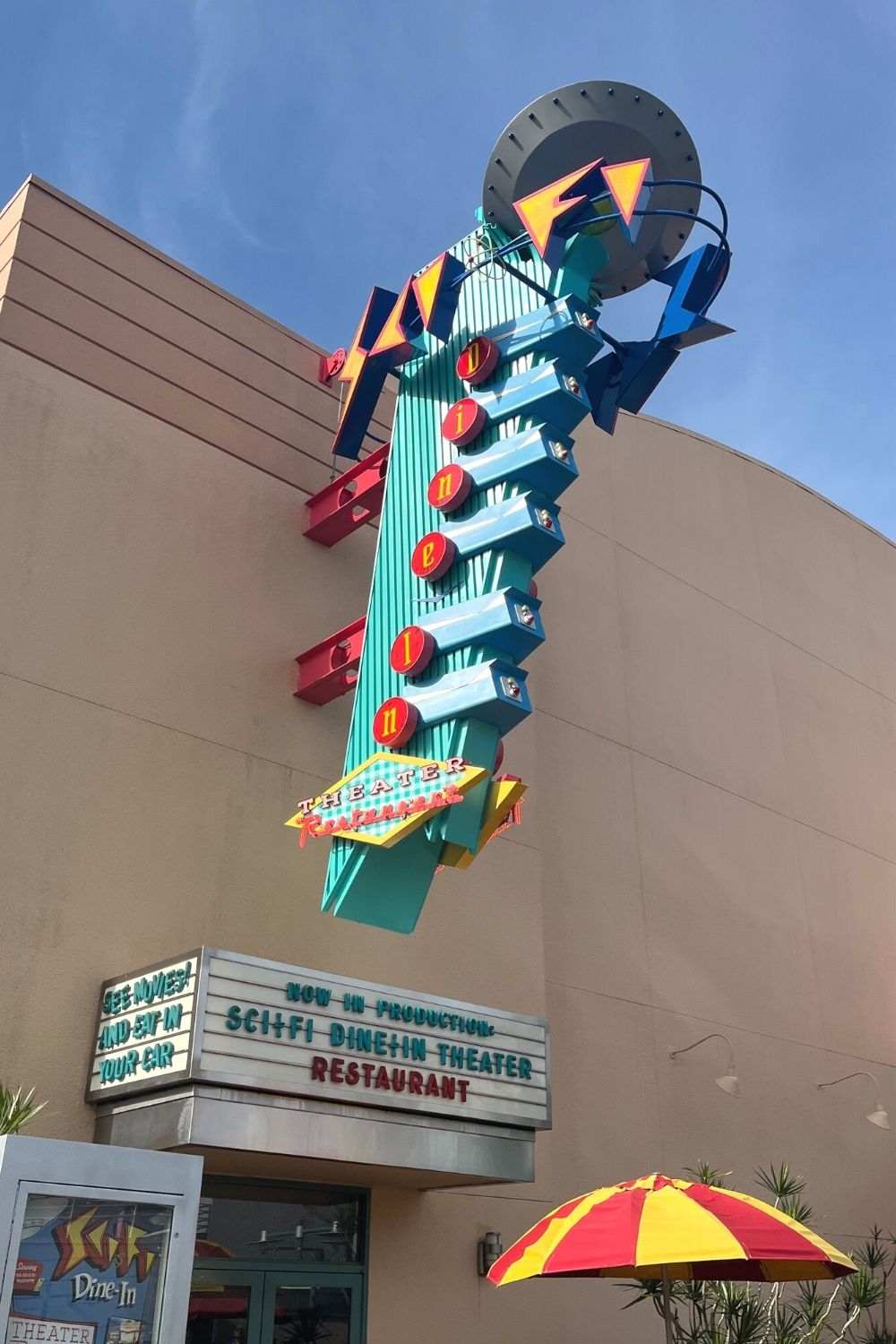 Sci-Fi Dine-In Theater restaurant at Disney's Hollywood Studios, which serves items many picky eaters would enjoy