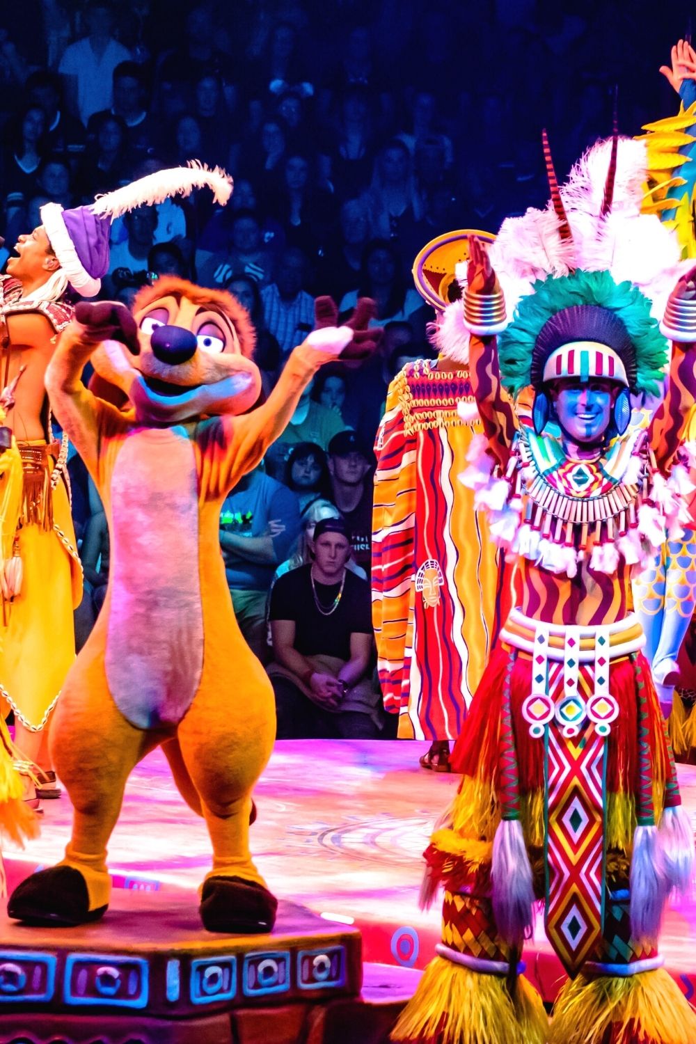 performance of Festival of the Lion King at Animal Kingdom